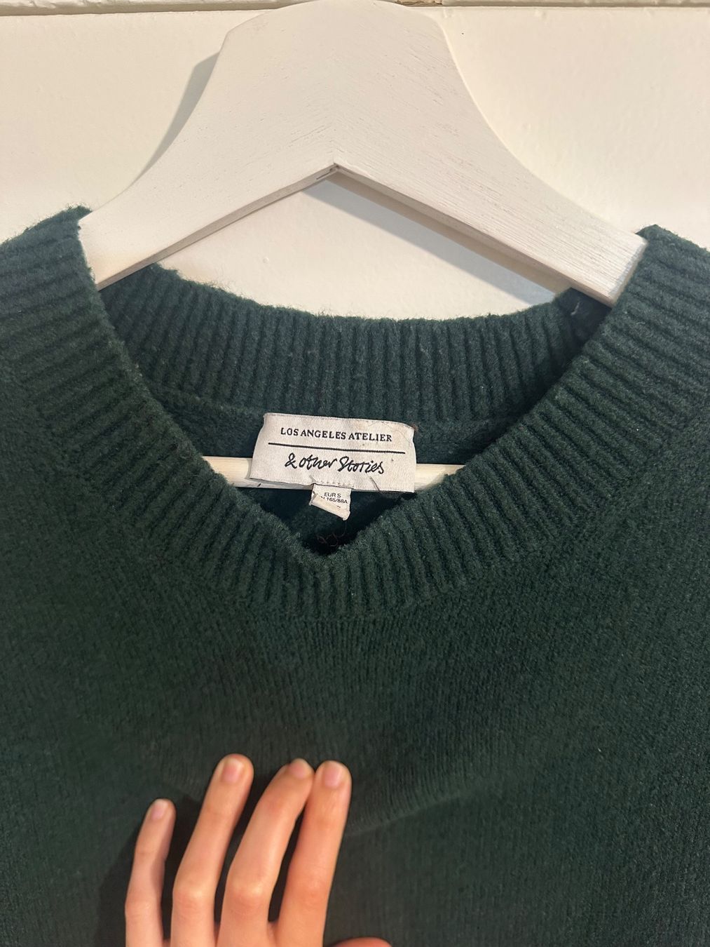 Pullover & Sweatshirts: & other Stories Green Winter Sweater – Gebraucht aus Basel von kik_ki_05 2