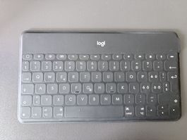 Logitech Tastatur schwarz QWERTZ für Tablet gebraucht