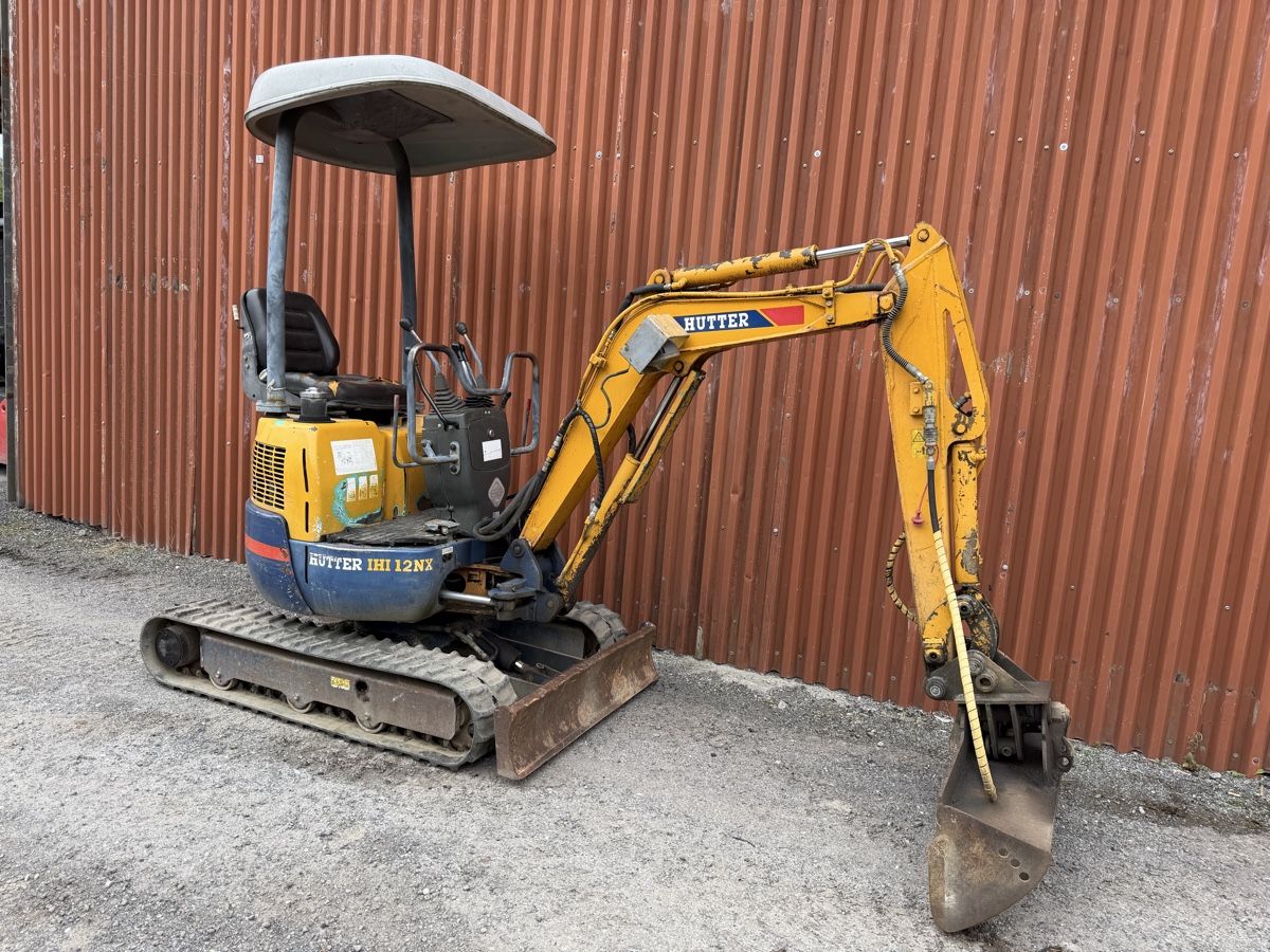 Hutter Escavatori: Hutter IHI 12NX – Usato da Buchs SG venduto da cayenneturbo96