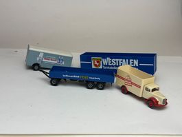 GB3- Brekina LKW Aufleger Anhänger Reste Bastelmodelle
