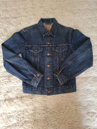 LEVI'S Veste en Jean Trucker Vintage Bleu Taille M