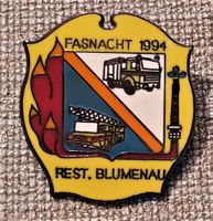 M645 - Pin Feuerwehr Fasnacht 1994 Restaurant Blumenau