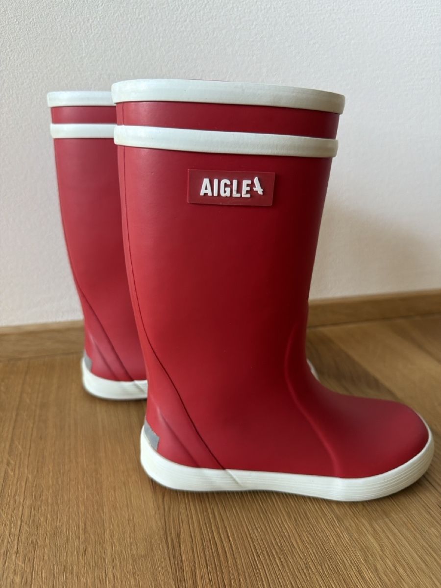 Scarpe per ragazzi: Aigle Gummistiefel Rot 28  – Nuovo (secondo la descrizione) da Kilchberg ZH venduto da Gejuba
