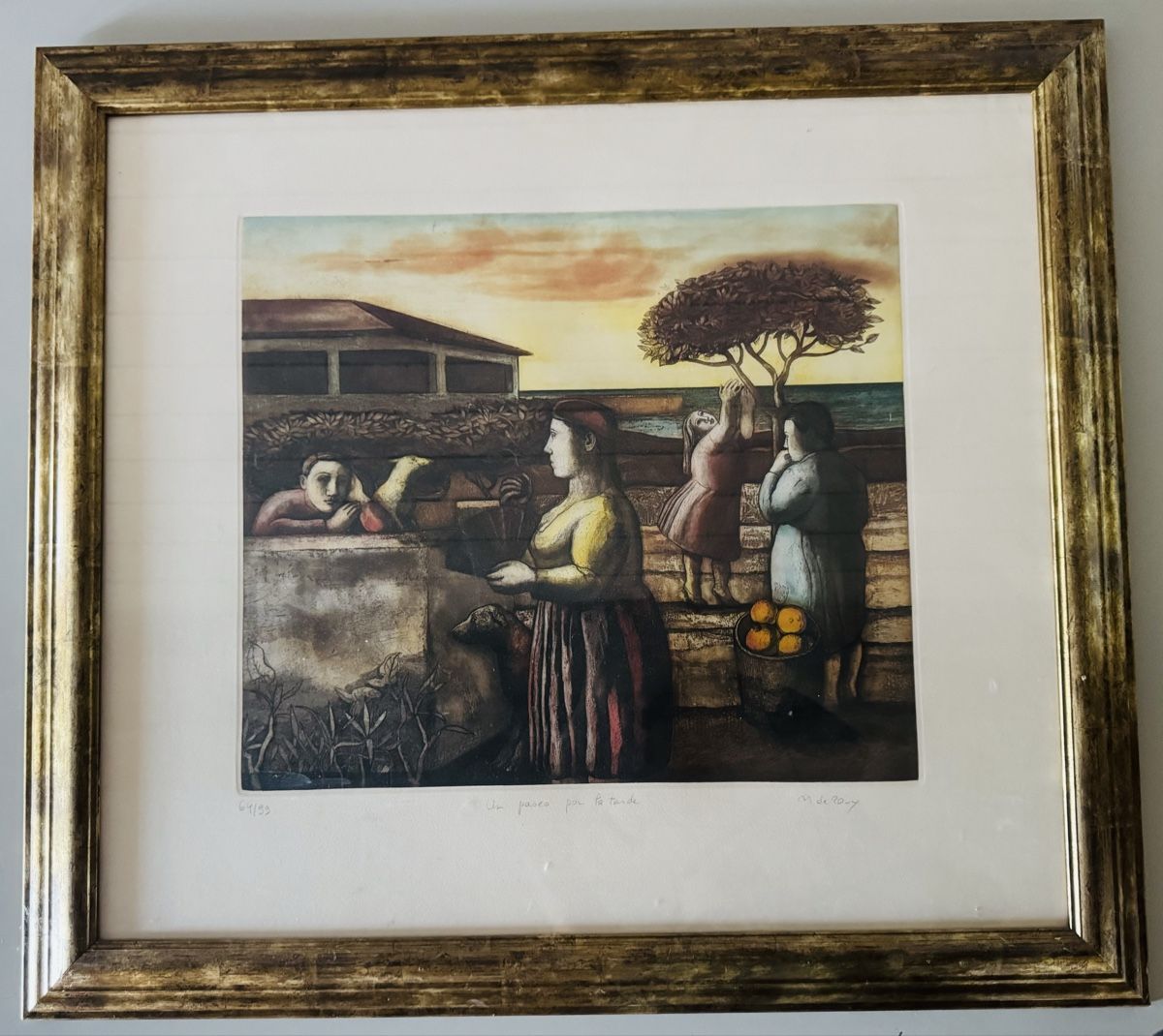 Foto & Immagini: Original Radierung - Monique de Roux – Usato da Cham venduto da matap1 3