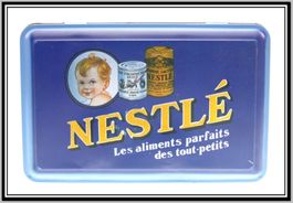 Nestlé Vevey, Schweiz Blechdose