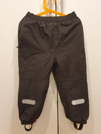 Outburst Funktionshose Fleecefutter, Skihose Gr. 98, schwarz