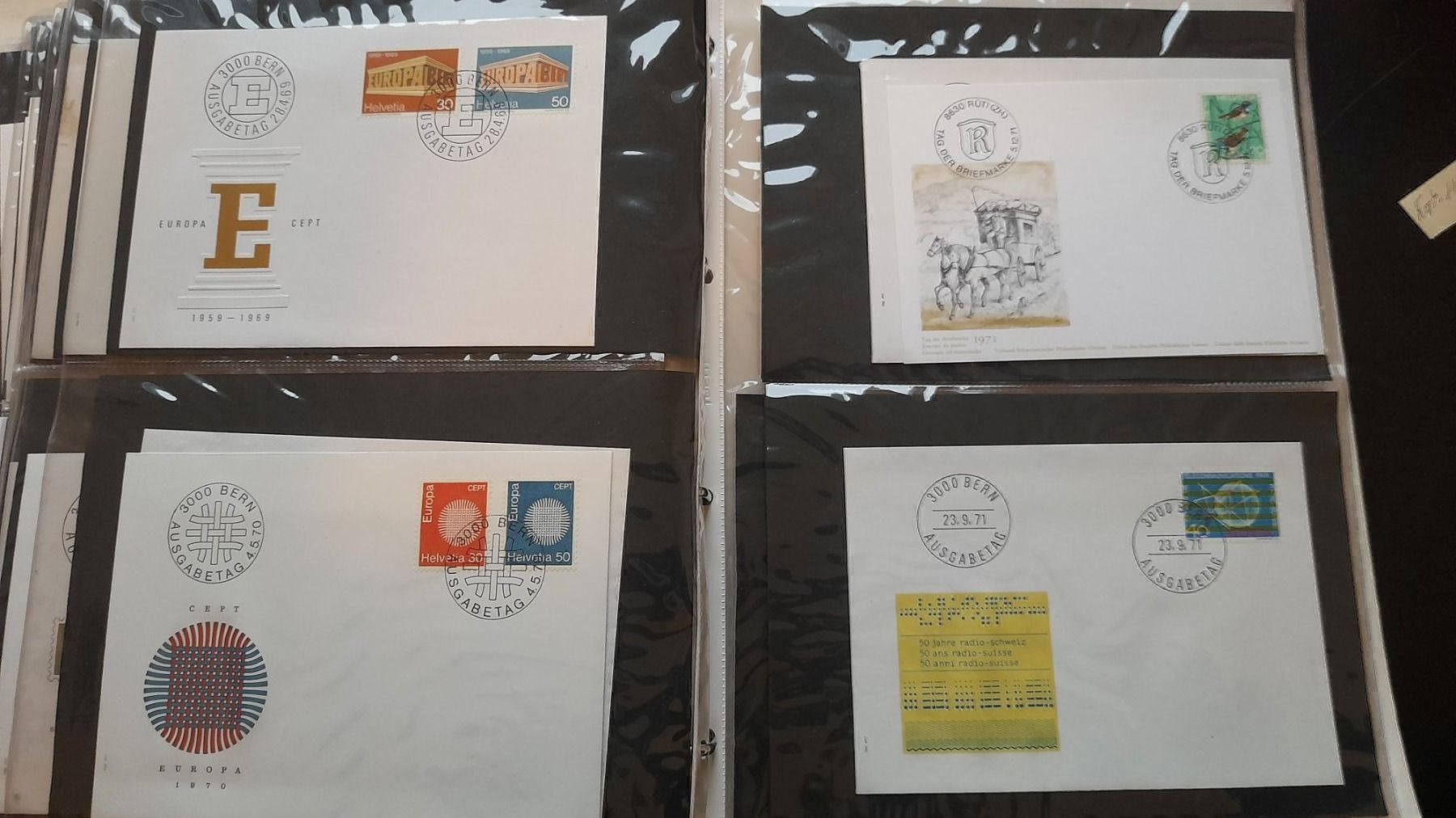 Tutti i francobolli: FDC Schweiz und diverses – Usato da Balgach venduto da SIMEON27 3