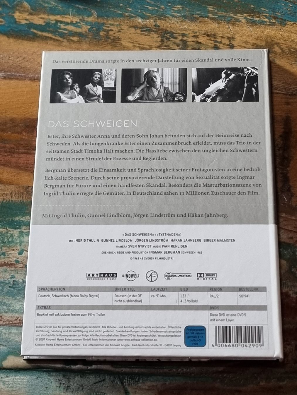 Alle DVDs: Das Schweigen, DVD Drama Ingmar Bergmann – Gebraucht aus Winterthur von Belzarek 1