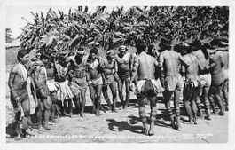 NATIVE Brazilian TRIBE - old interesting Postcard…
