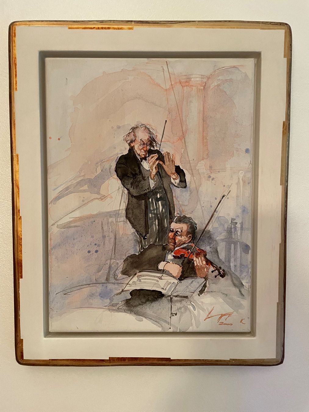 Dipinti: Hans Fitze - Violinist – Usato da Vacallo venduto da San_Giorgio