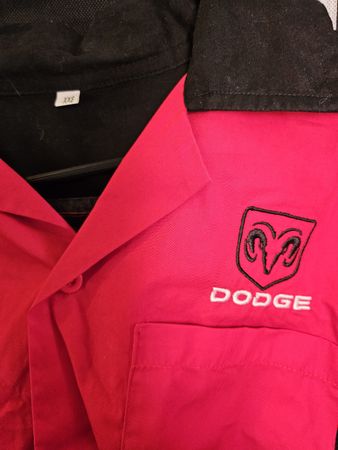 Dodge Bluse rot Damen XXS