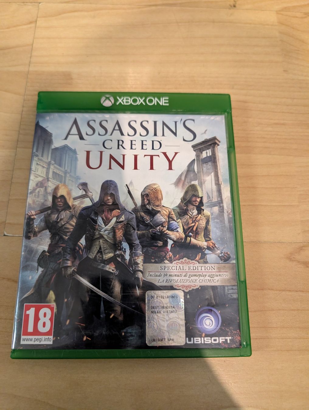 Giochi: Assassins Creed Unity Microsoft Xbox Series x / one – Usato da Giubiasco venduto da Ticinerd