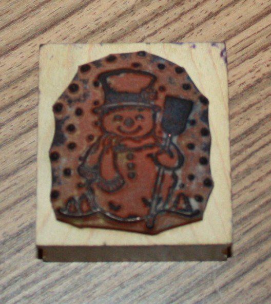 Timbri: Motivstempel "Schneemann" – Usato da Flüelen venduto da Alt-und-Neu 1