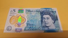 Bank of England 5 Pfund Sterling 2015