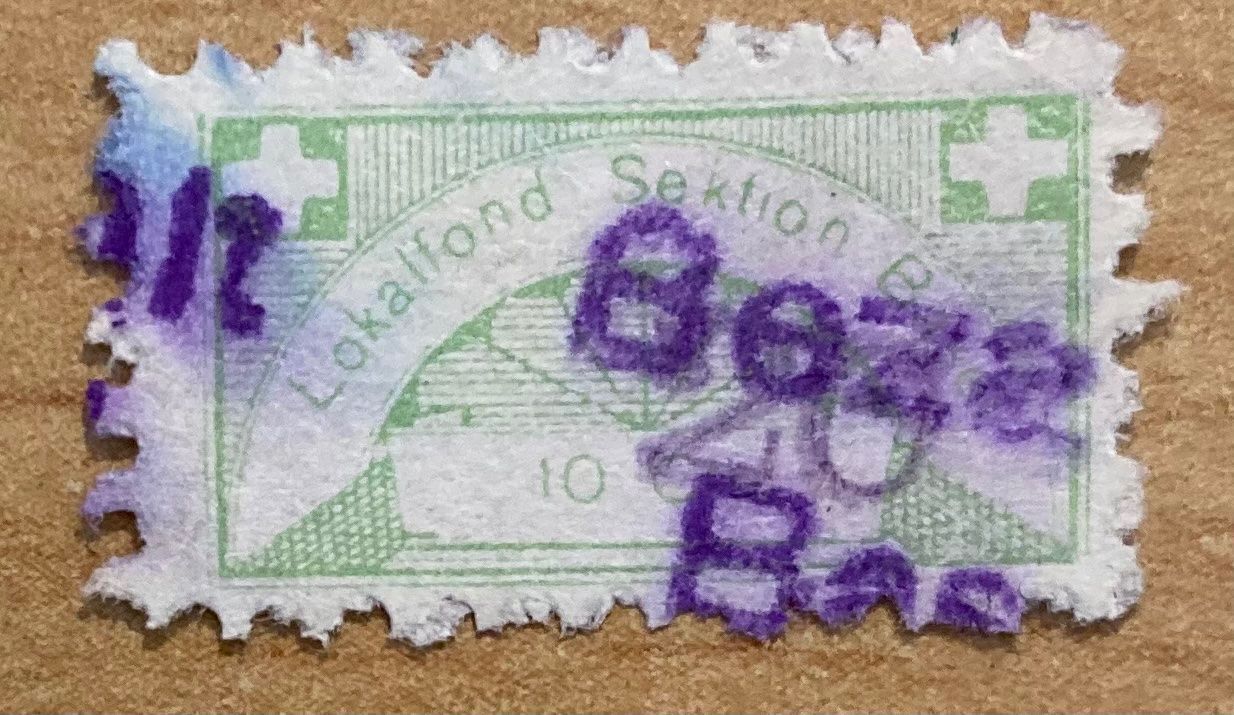 Tutti i francobolli: Marke Lokalfond Sektion Basel – Usato da Hunzenschwil venduto da zibu88