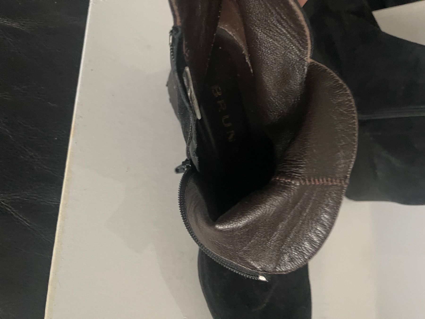 Scarpe da donna: BRUNATE Wildleder Stiefeletten – Nuovo (secondo la descrizione) da Hinterkappelen venduto da lid_9h7j 3