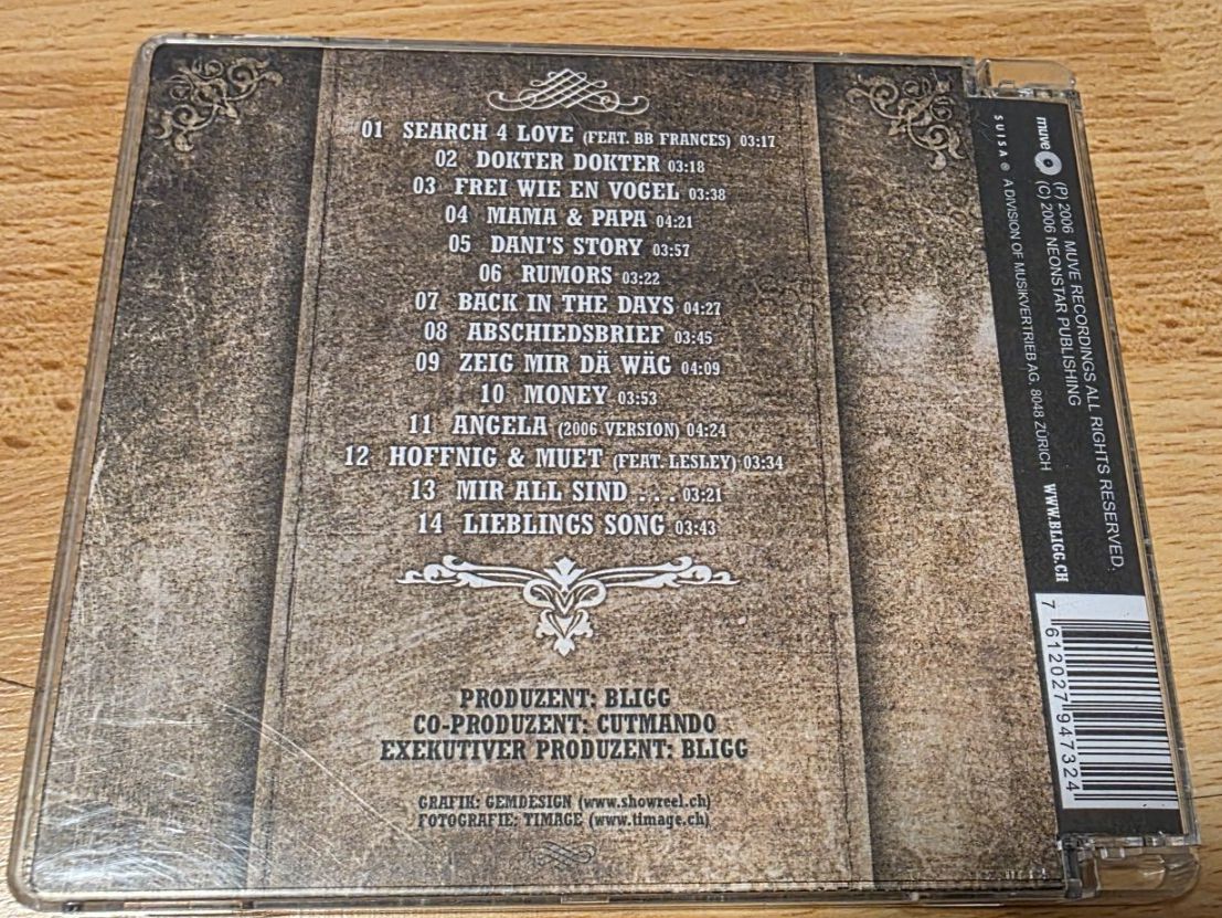 CD: CD Bligg - Liib & Seel – Usato da Niederbipp venduto da Tamara15101995 1