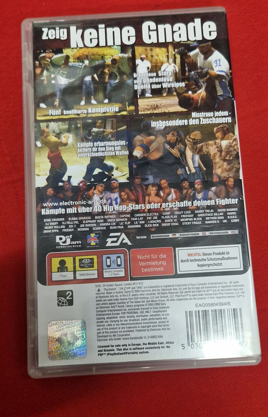 Sony Giochi: Def Jam Fight for NY The Takeover PSP – Usato da Villars-sur-Glâne venduto da MrLobTec 1