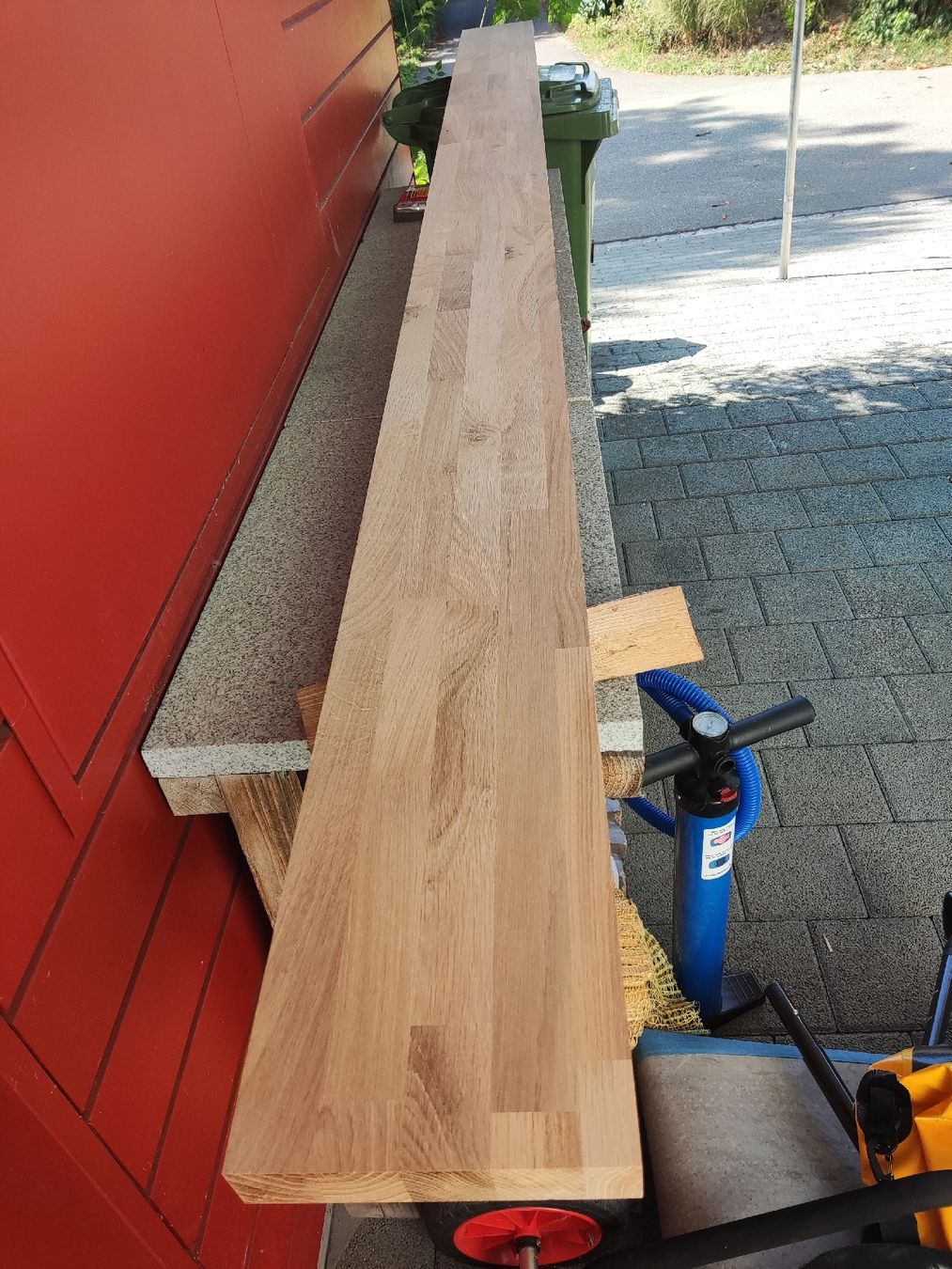 Articoli in legno: Massivleimholz Eichenbrett – Nuovo e nell'imballaggio originale da Hitzkirch venduto da jokerkg