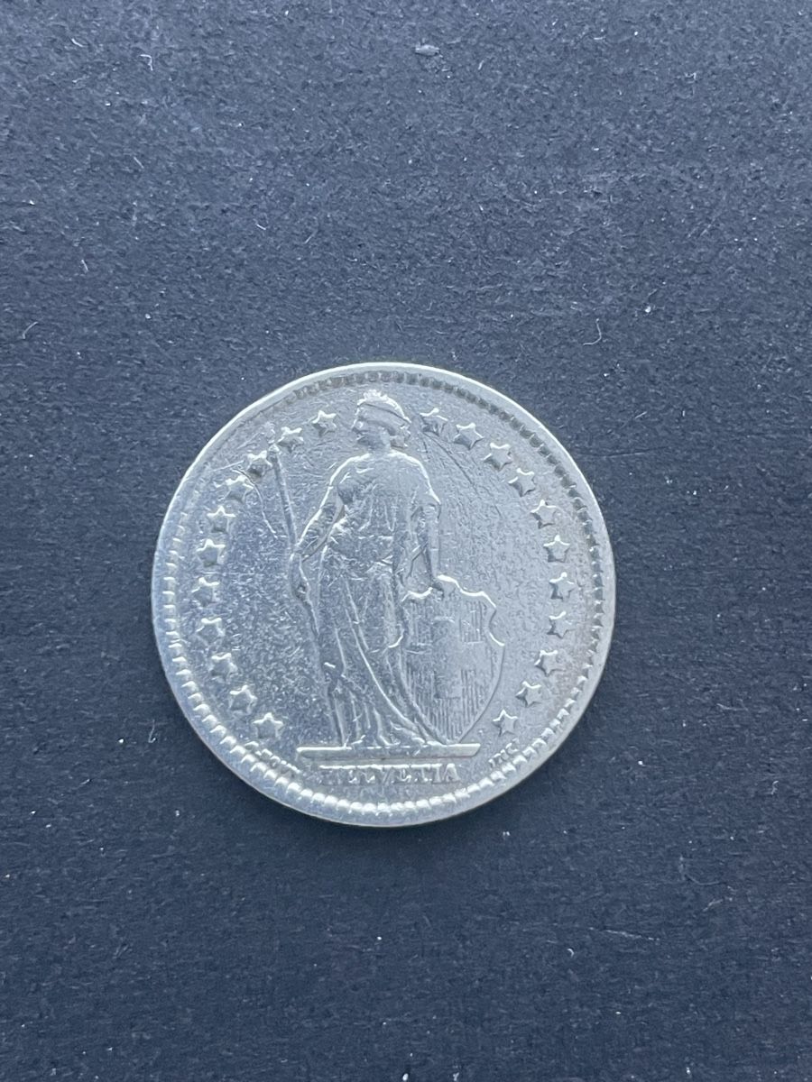 Alle Münzen: 1.- Silber CH Jahr 1921 – Gebraucht aus Meierskappel von Hala03 2