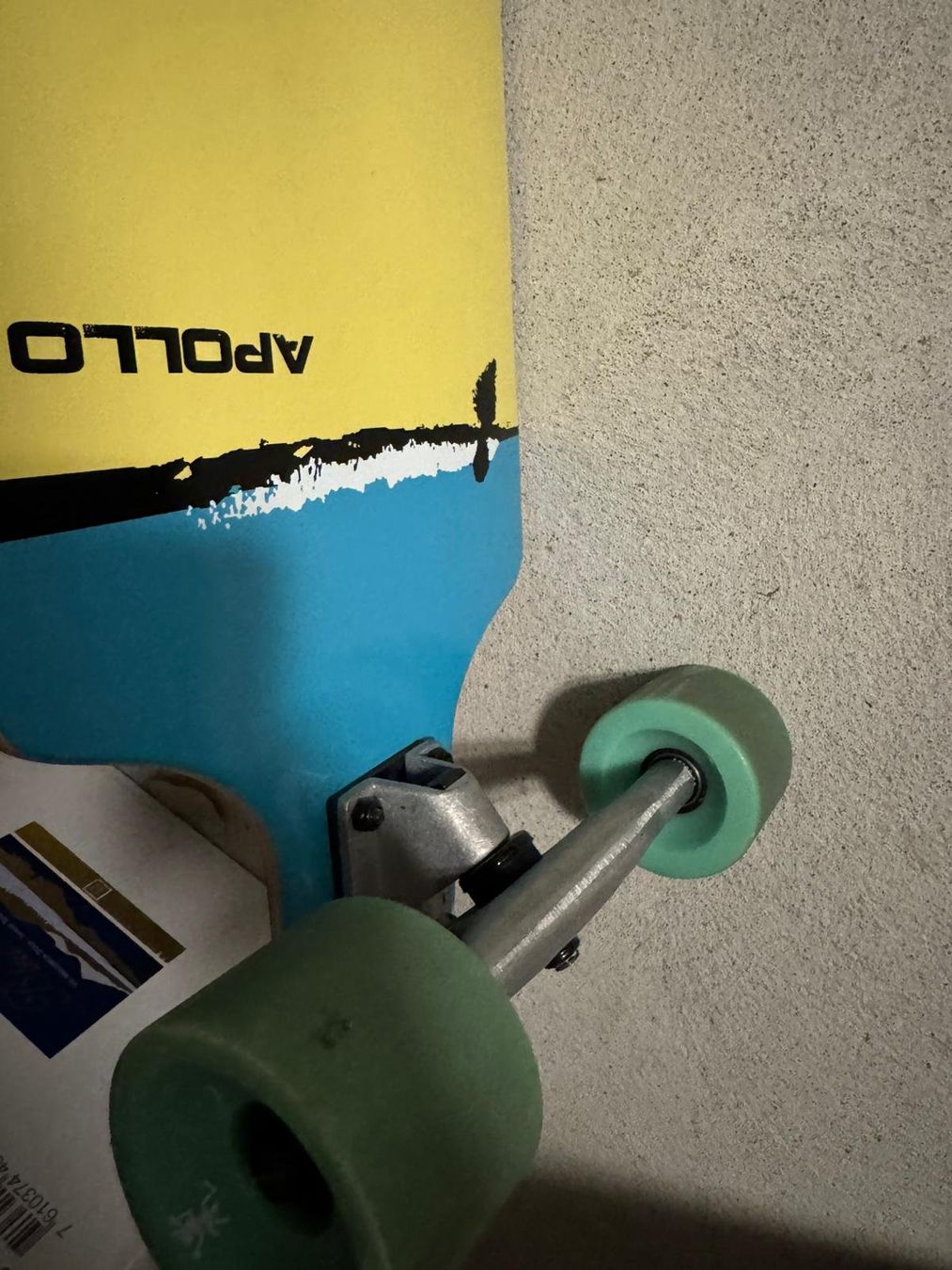 Skateboards: Apollo longboard, schwarz, zwei mal benutzt – Usato da Boll venduto da mar_r88n 2