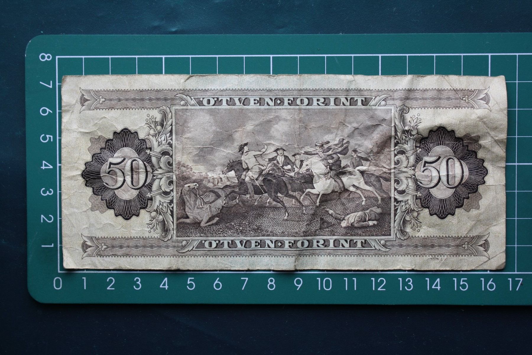 Banconote: currency banknote ungarn 50 forint 1989 – Usato da Laupen BE venduto da Gufi57 1