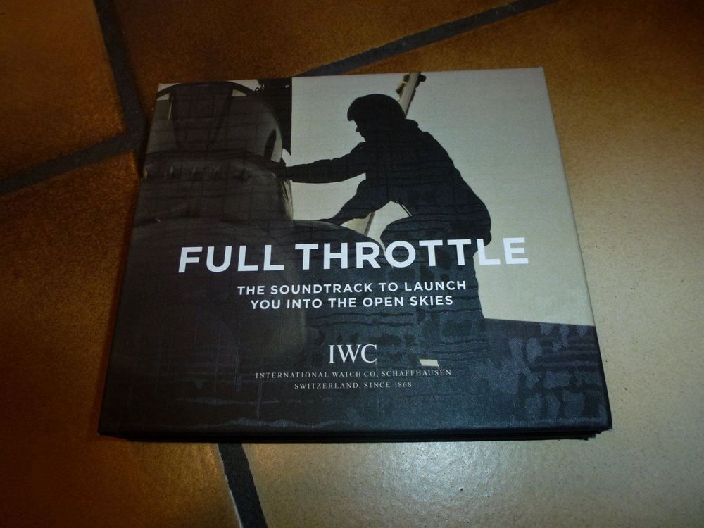 Full Throttle Soundtrack to Launch IWC Kaufen auf Ricardo