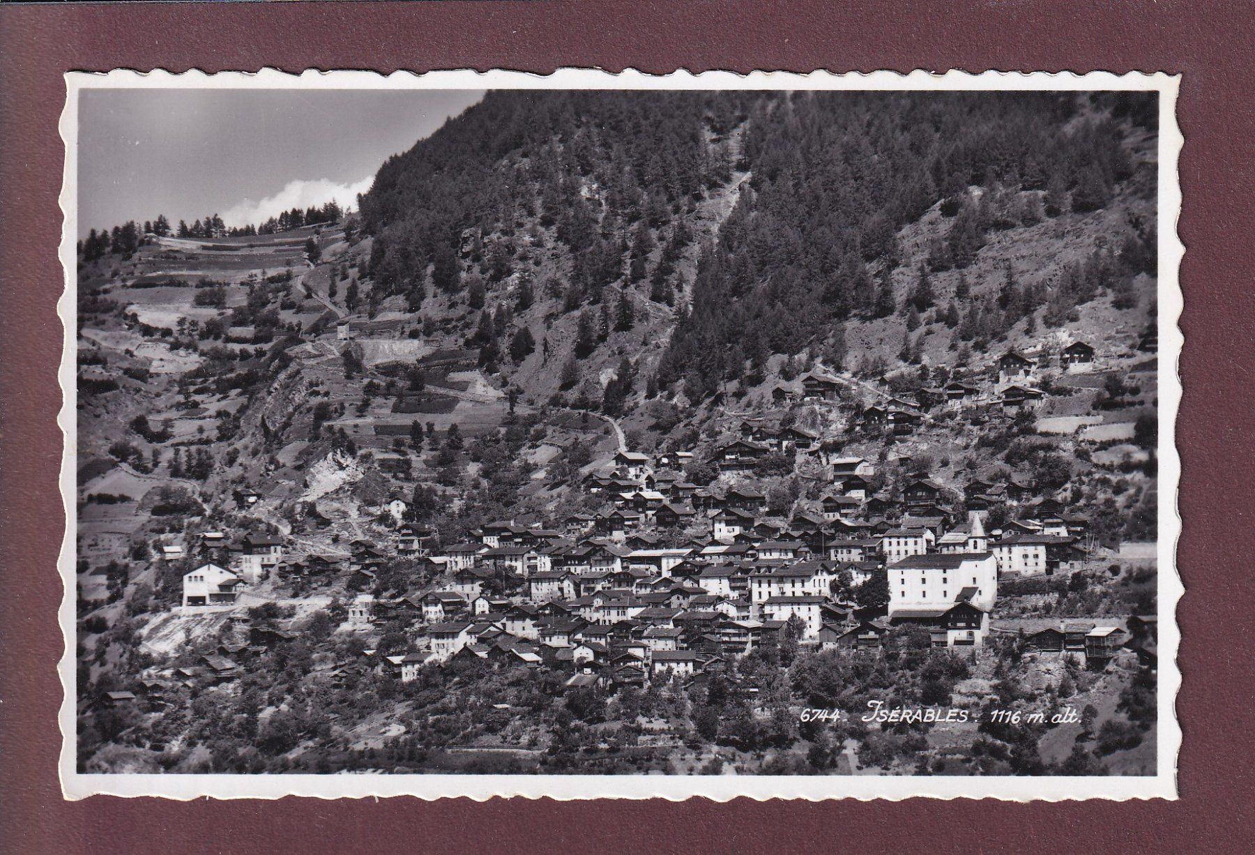 Cartes postales: ISERABLES - 1958 – D'occasion à Pully par nicecards