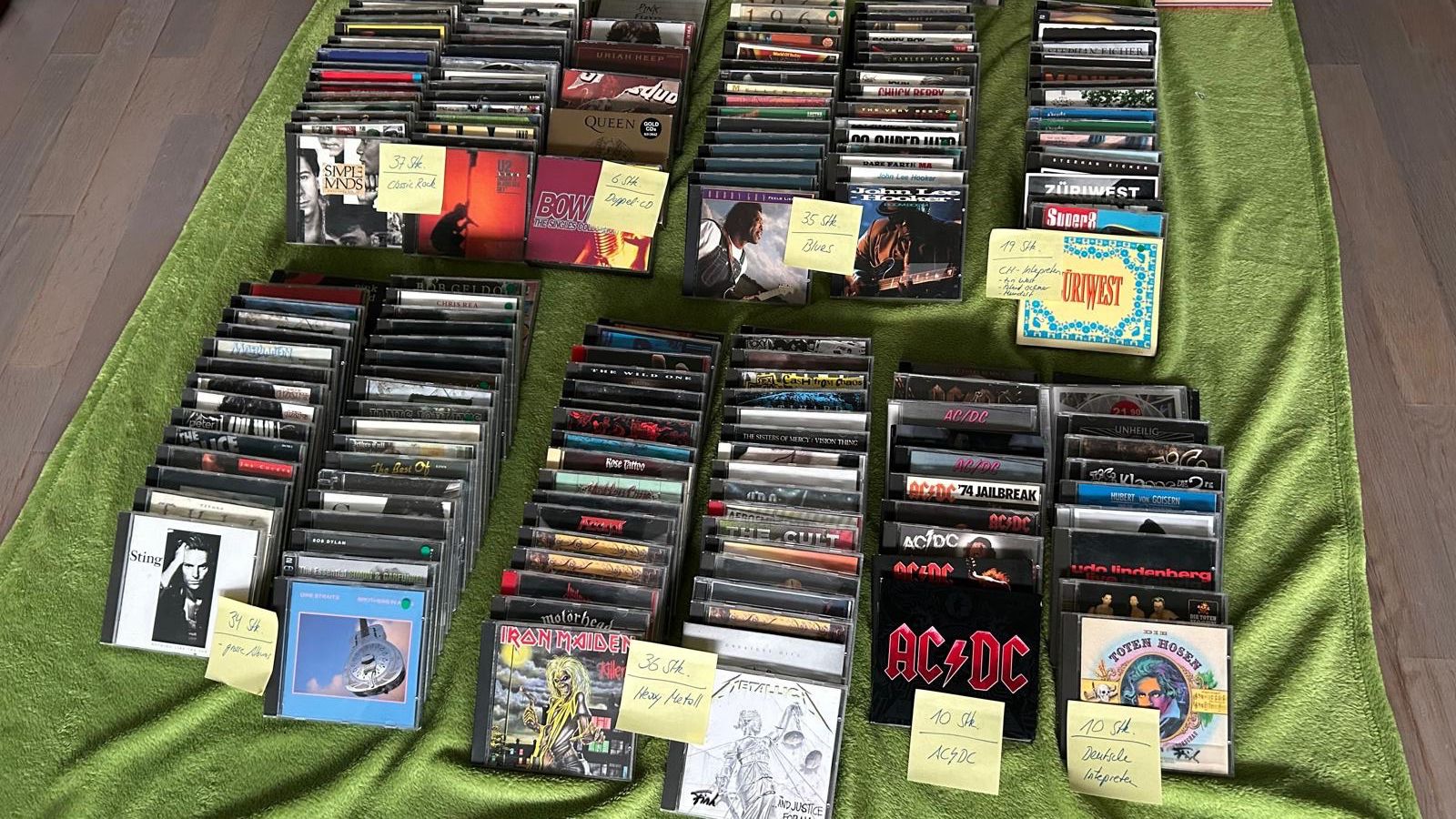 CD: CD Sammlung mit 376 CDs; breitgefächertes Genre – Usato da Cham venduto da PanAm06 1