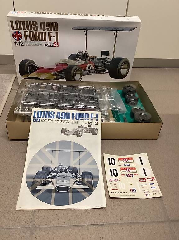 Kit di modellismo & Modellini statici: Tamiya 1/12 Lotus 49b Ford – Usato da Taverne venduto da Stefano031 2