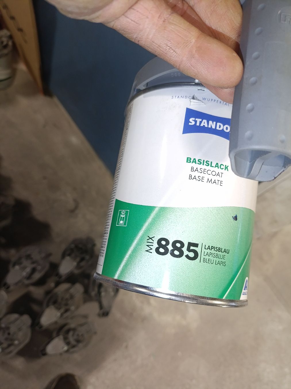 Colori: Standox Basislack Autolack – Usato da Konolfingen venduto da maenspower 2