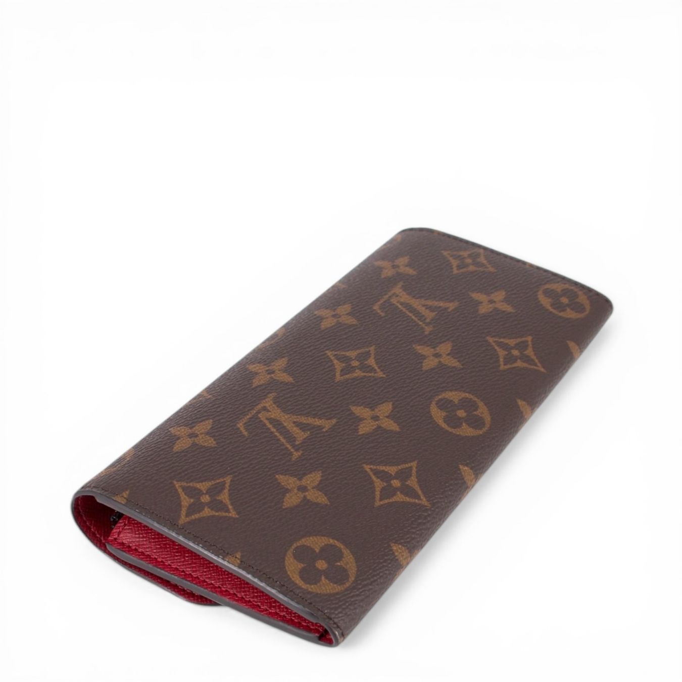 Louis Vuitton Portamonete: Louis Vuitton Emilie Monogram Fuchsia – Usato da Binningen venduto da Designerlabels 7