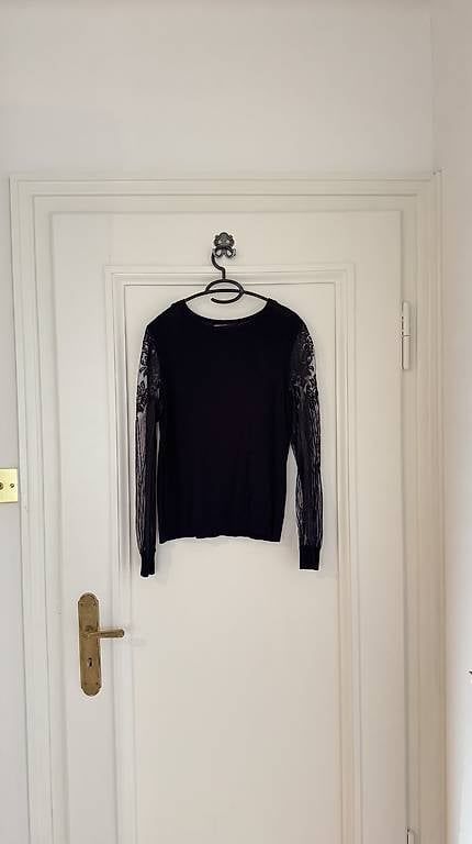 Camicette: Bluse, Strick mit Spitze, S/36 – Usato da Luzern venduto da bar_v528