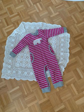 Pyjama chaud en coton bio Gr.92 SENCE ORGANICS NEU!