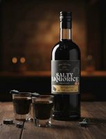 Bornholm Salted Liquorice Salzlakritz Likör aus 70cl, 16,4%