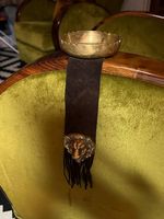 Cendrier vintage western pour accoudoir fauteuil