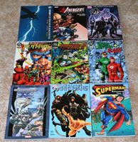 9 diverse SUPERHELDEN COMICS … 1. Auflage 1996 -2017 …