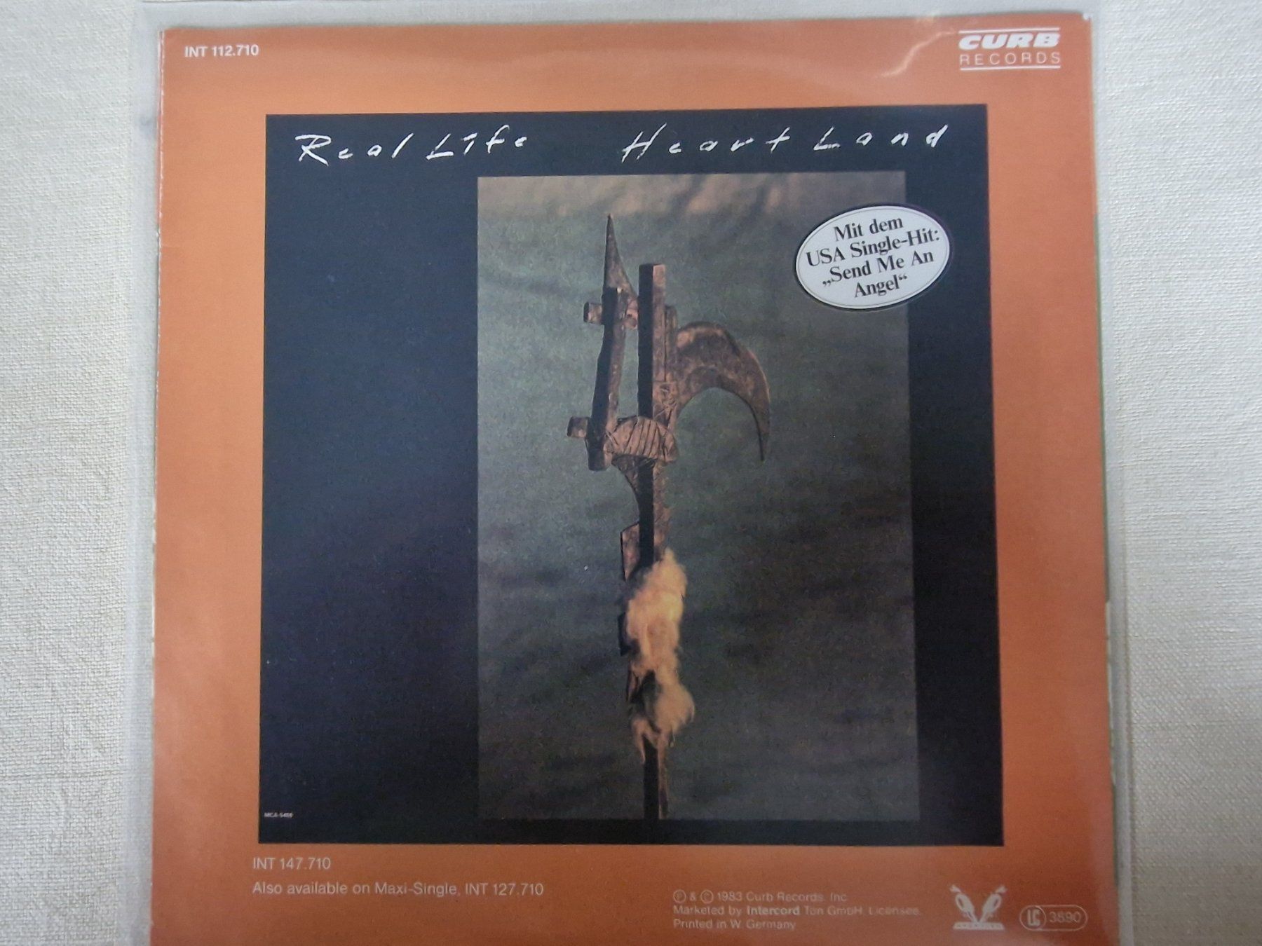 Dischi in vinile: Real Life Single – Send Me An Angel – Usato da Root venduto da atelier22 1