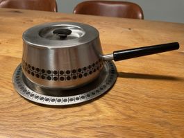 SIGG Fondue oder Chinoise Topf Pfanne mit Unterteller
