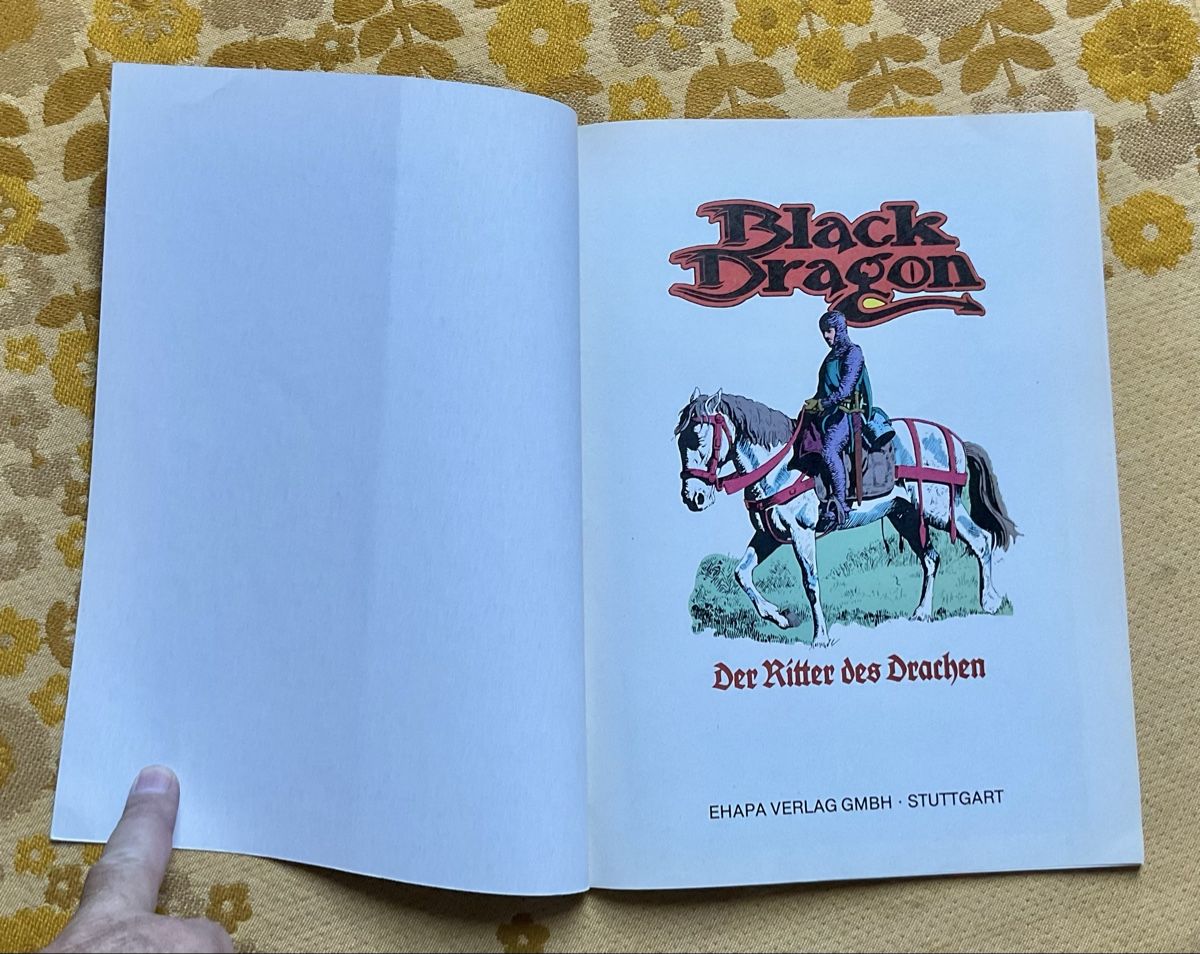 Fumetti: Phantastic Comics Band Nr 54. Black Dragon von 1987 – Usato da Endingen venduto da nathan05 2