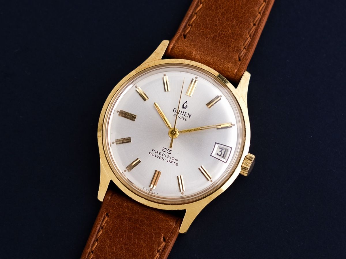 Swiss Orologi: Gruen Precision Automatic 18k Gold  – Usato da St. Gallen venduto da Andrej99 3