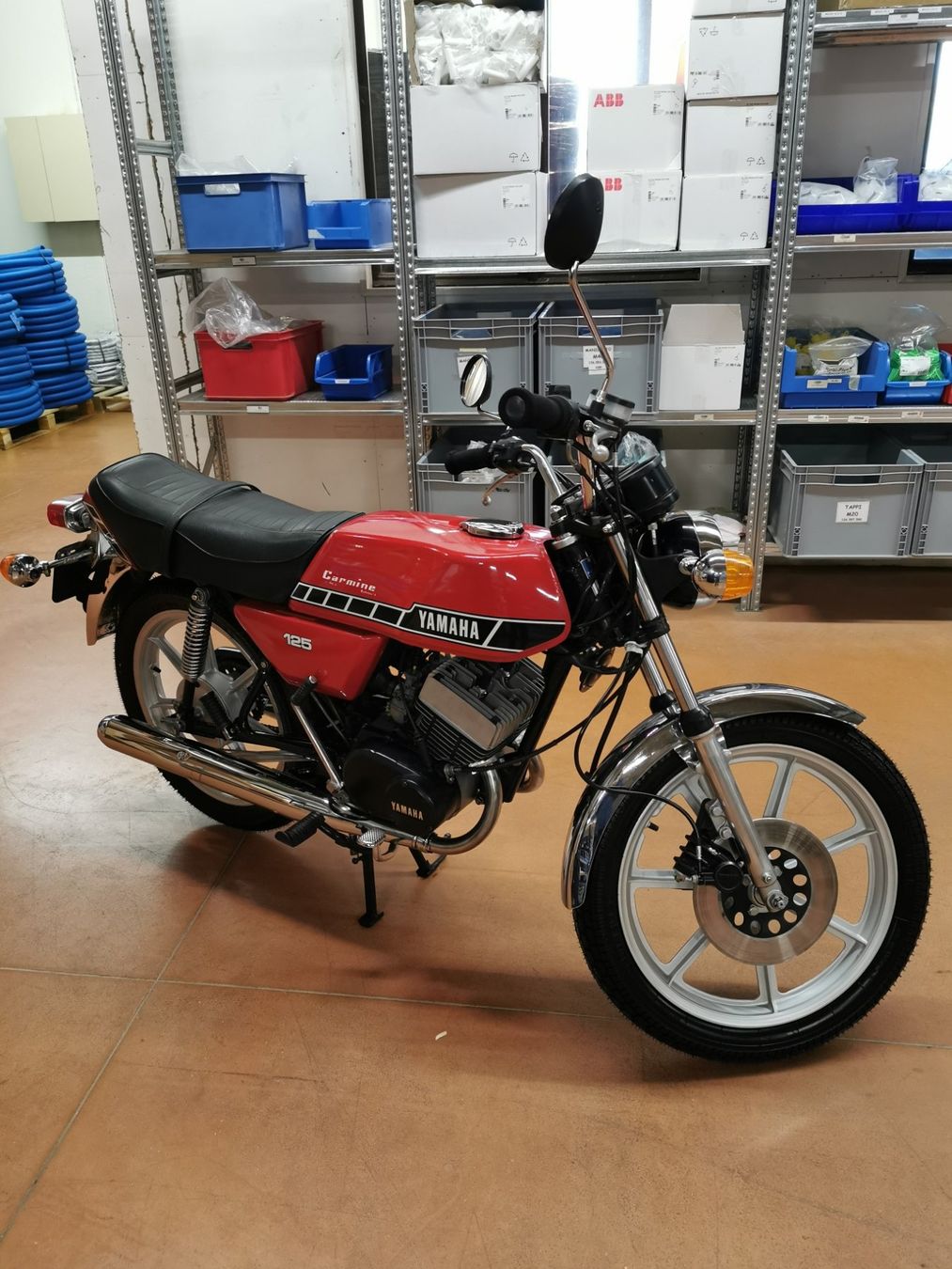 Strada: YAMAHA RD 125 – Usato da Claro venduto da Daroflip