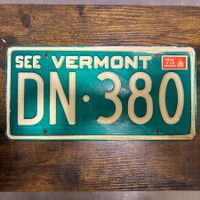 🇺🇸 U.S. Autoschild - Vermont DN 380 - ORIGINAL