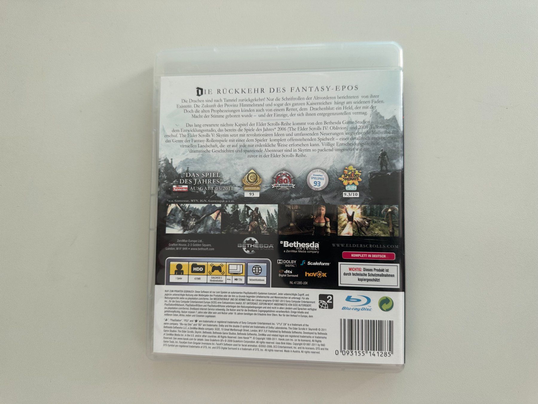 Sony Giochi: The Elder Scrolls V: Skyrim, Sony Playstation 3, PS3 – Usato da Couvet venduto da nay_prh5 2