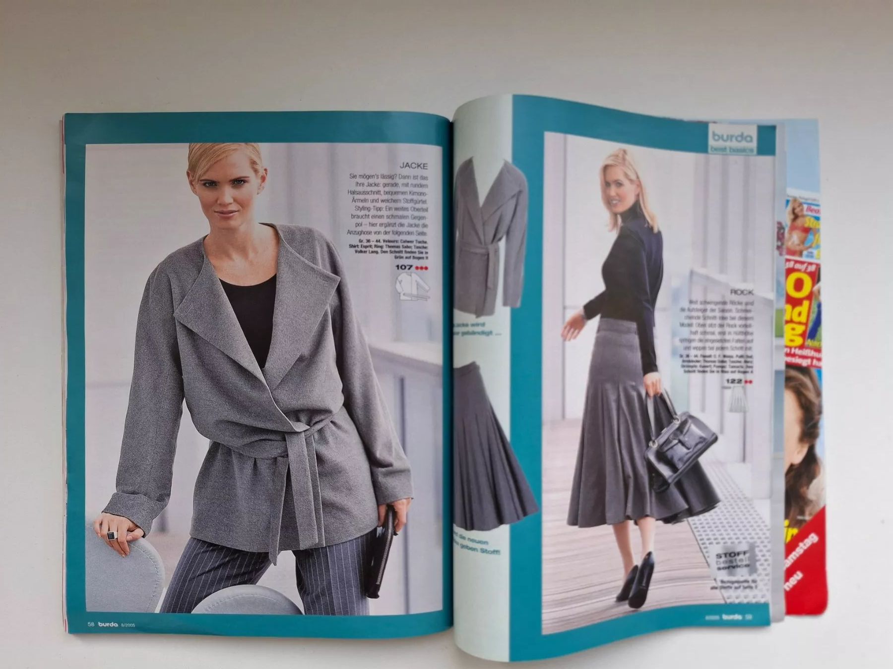 Schnittmuster: Burda Modemagazin Nähen mit Schnittmusterbogen – Neu (gemäss Beschreibung) aus Oensingen von WeApSo45 2