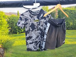 puma set baumwolle 152 shorts shirt