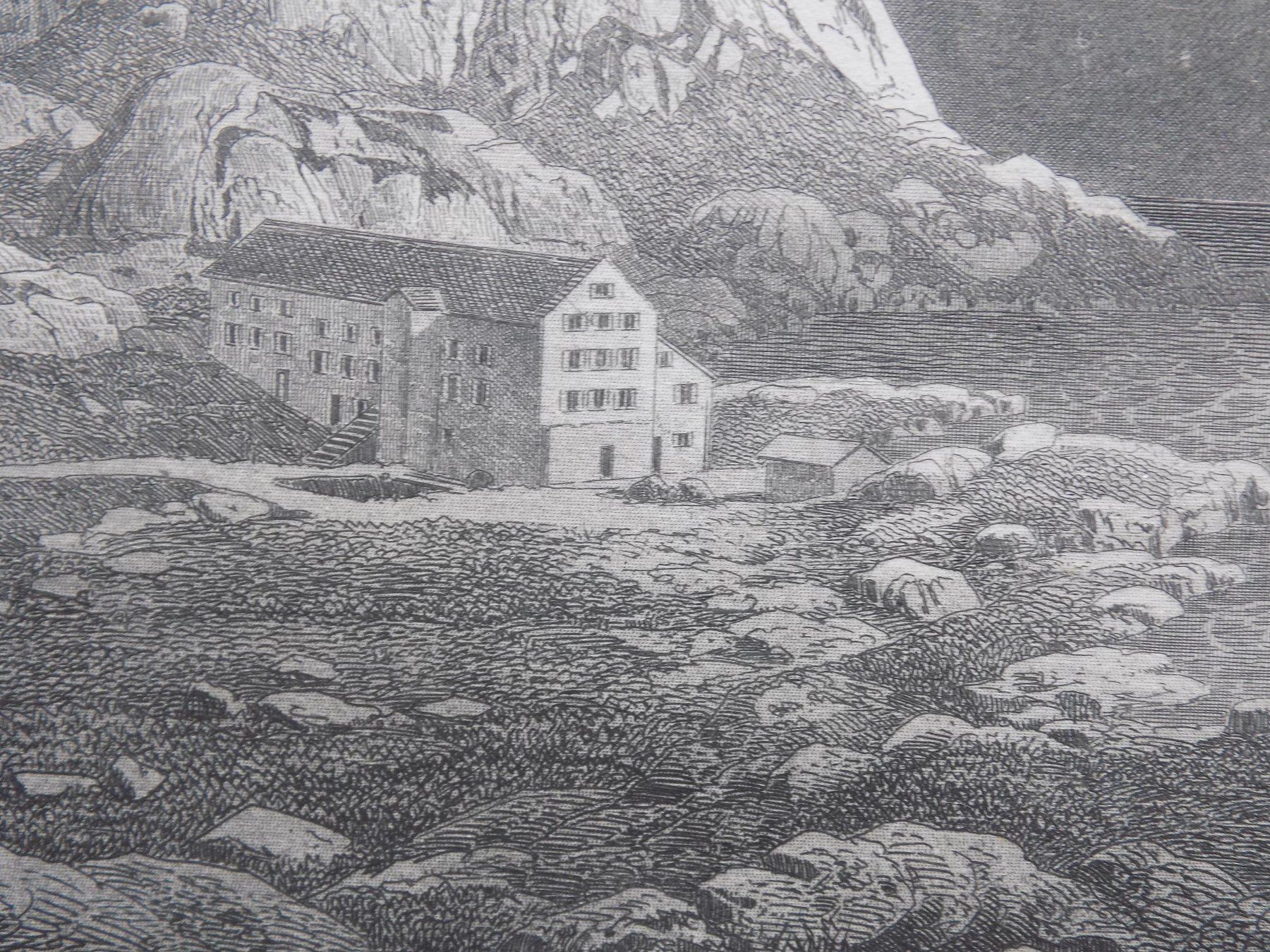 Incisioni: Hospiz auf der Grimsel – Usato da Risch venduto da Rischli15 9