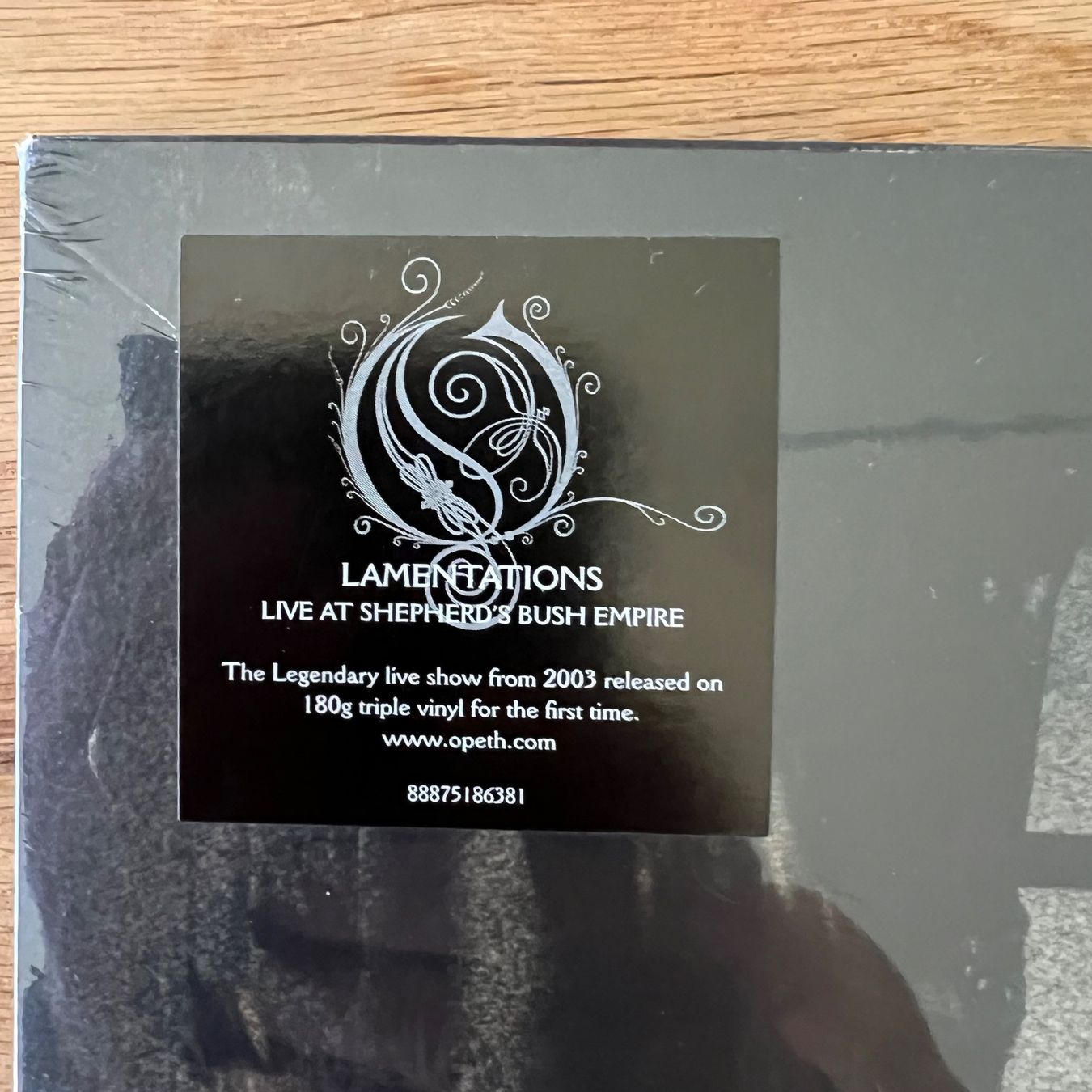 Dischi in vinile: Opeth - Lamentations - Live.. / 3 LP - 1. D-Press. 2016  NEW – Nuovo e nell'imballaggio originale da Gais venduto da soundcave57 1