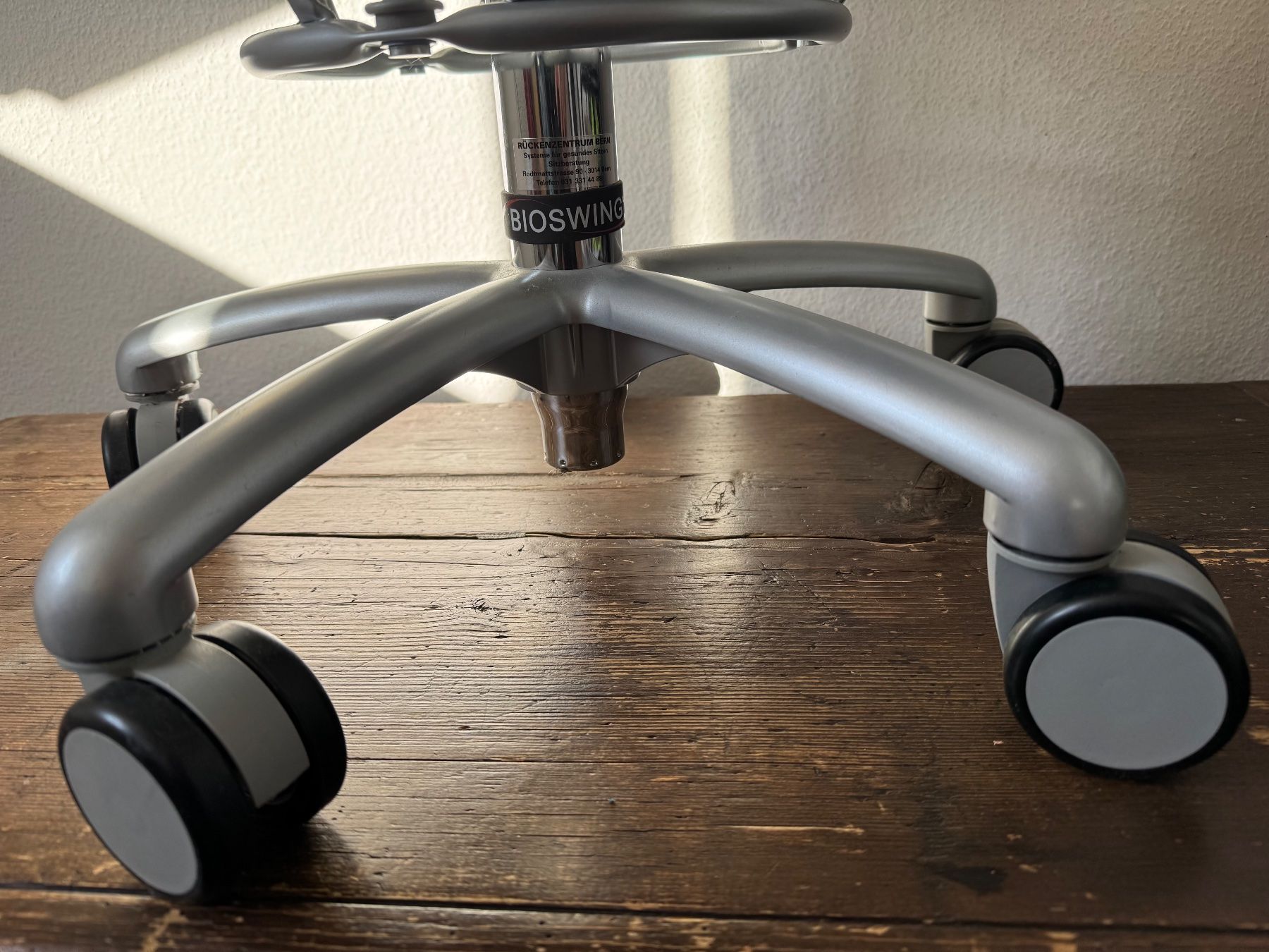 Sgabelli: Hocker | Haider Bio Swing - Mikrofaserbezug - Farbe Schwarz – Usato da Köniz venduto da meerundwind 7