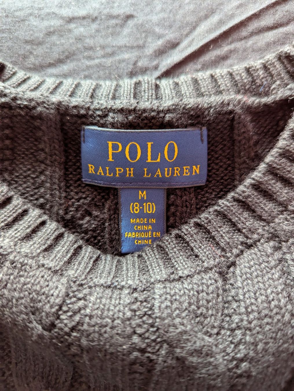 Ralph Lauren Maglioni & Felpe: AUTHENTISCHE Ralph Lauren Pullover Schwarz Mädchen 136-142 – Nuovo e nell'imballaggio originale da Küsnacht ZH venduto da Swissdiva4 3